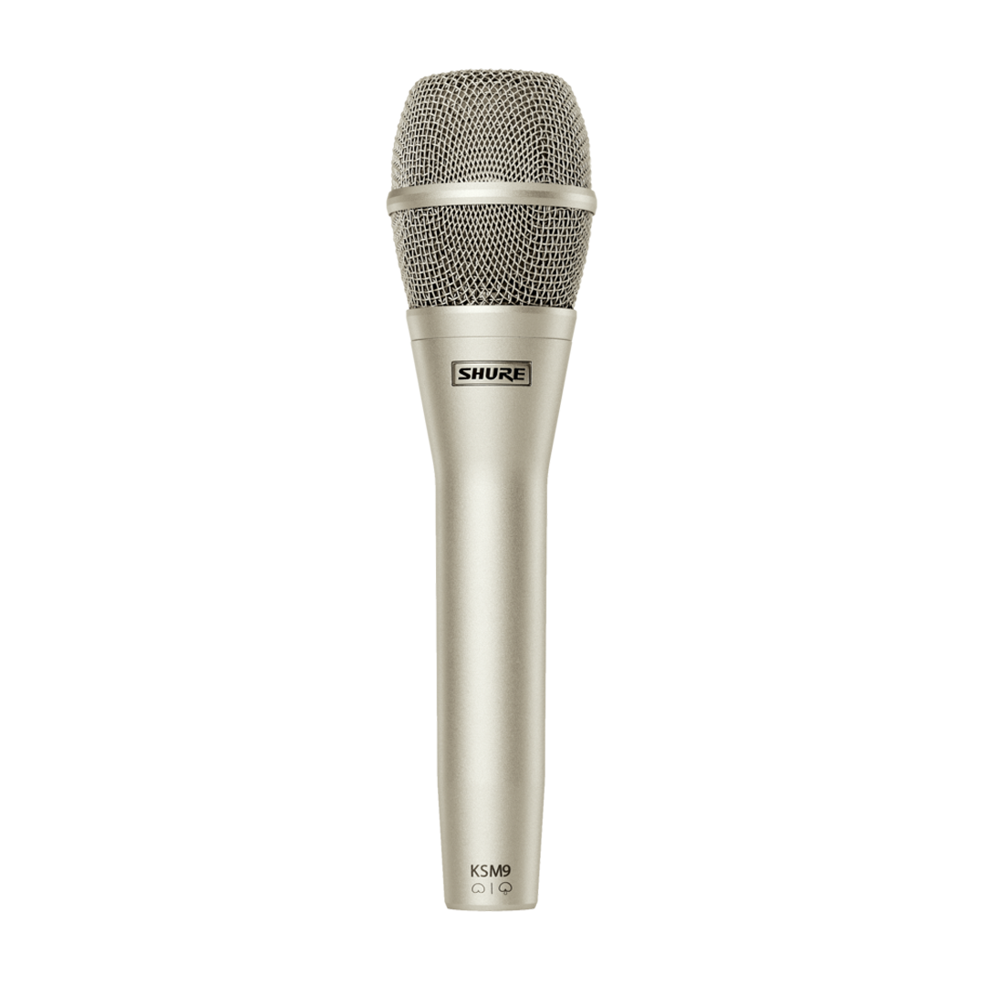 Shure KSM9 Condenser Vocal Microphone Silver Color